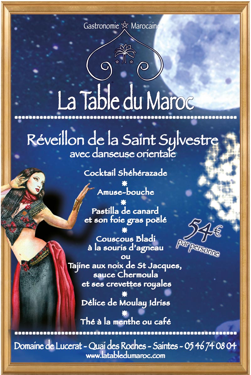 Menu Du Reveillon De La Saint Sylvestre Restaurants Menu Du Reveillon De La Saint Sylvestre Restaurants
