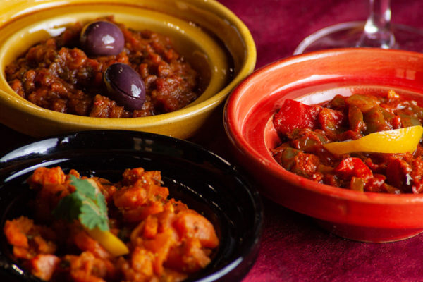 Farandole de salades fines au parfum du Maroc