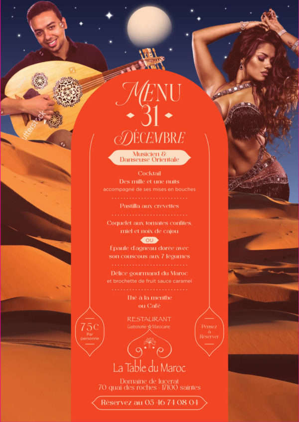 Menu Saint Sylvestre