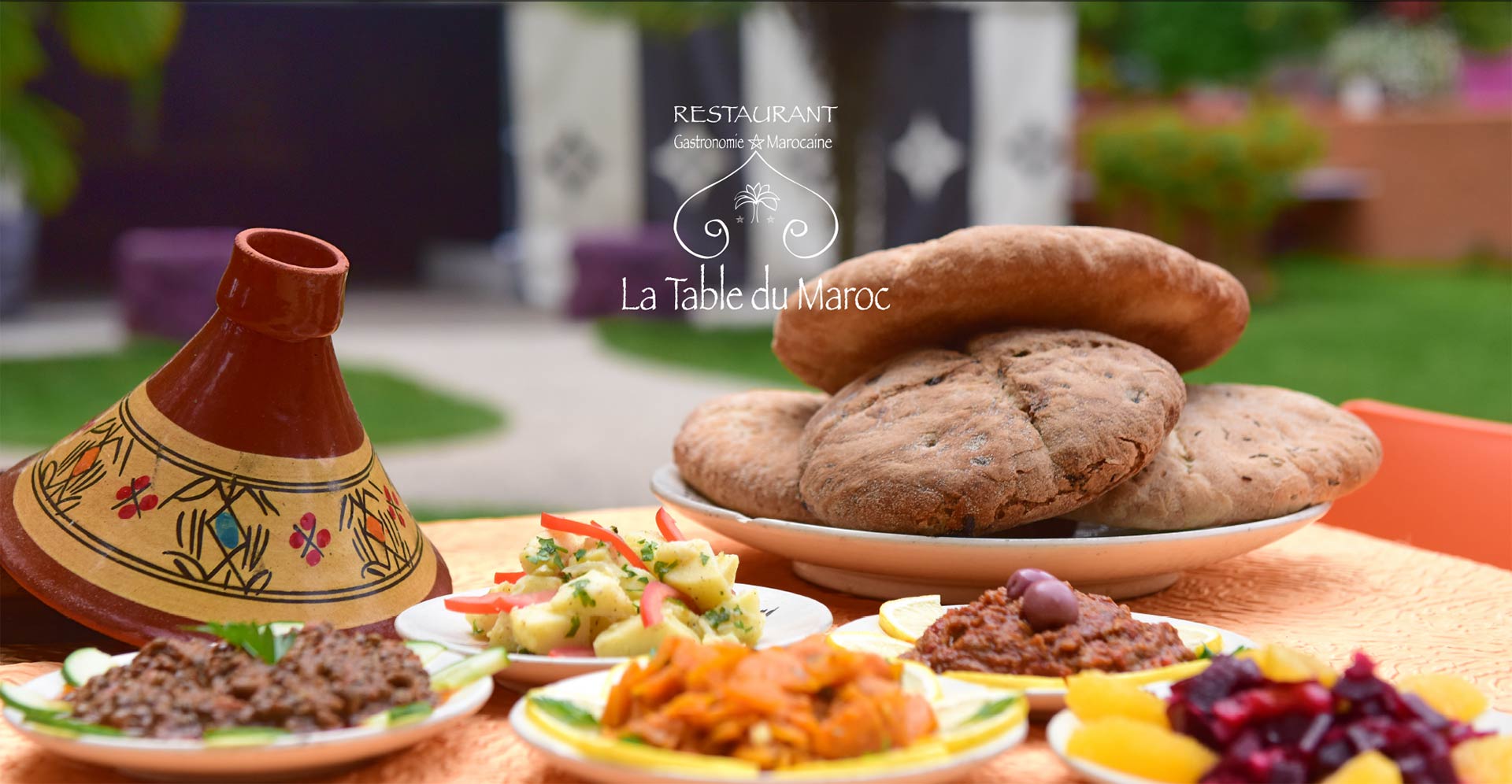 Commander les plats de la Table du Maroc
